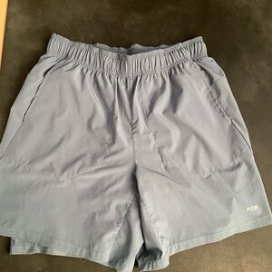 Men's Athletic Shorts in Blue-Gray